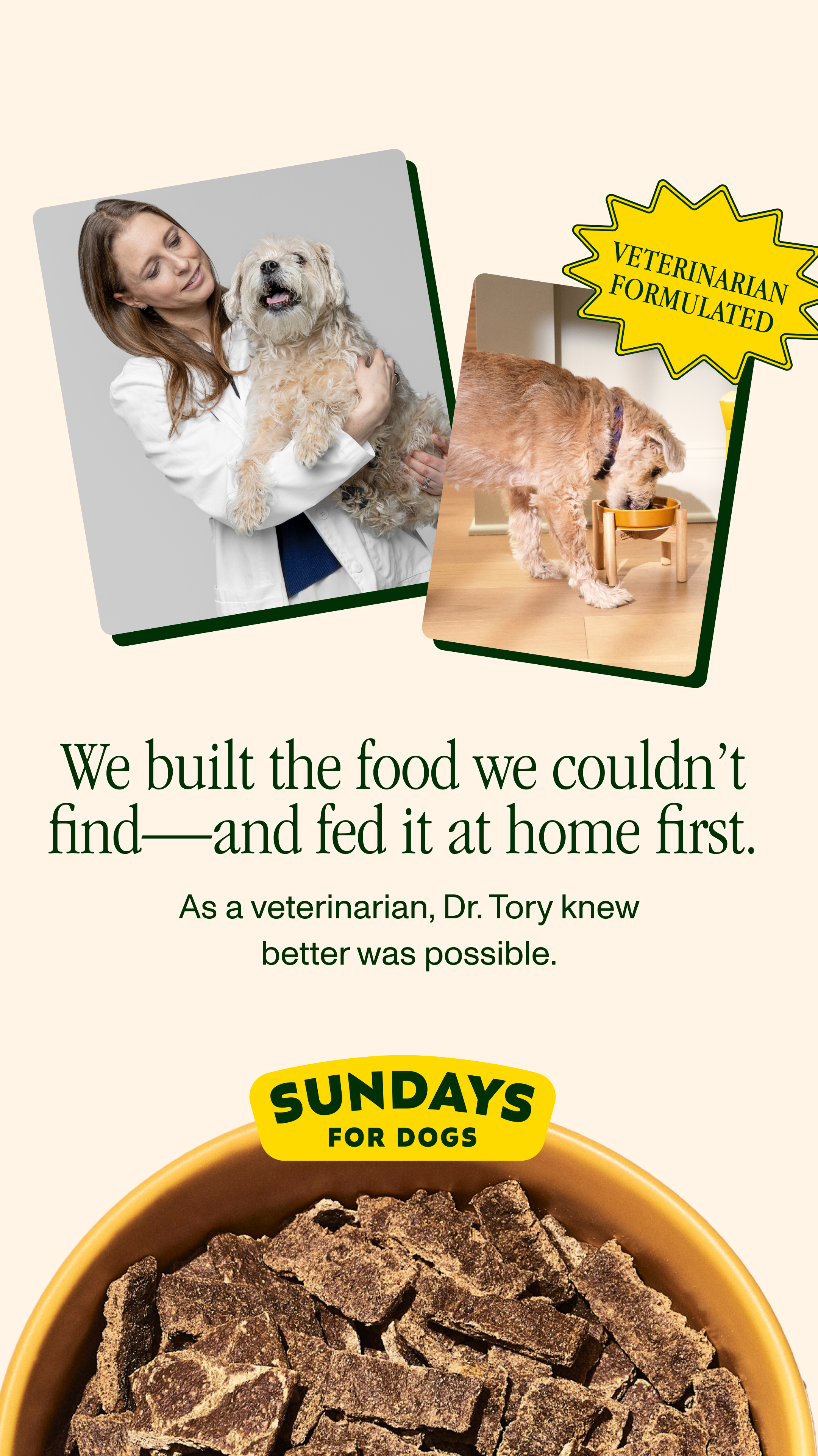 Sundays Facebook ad