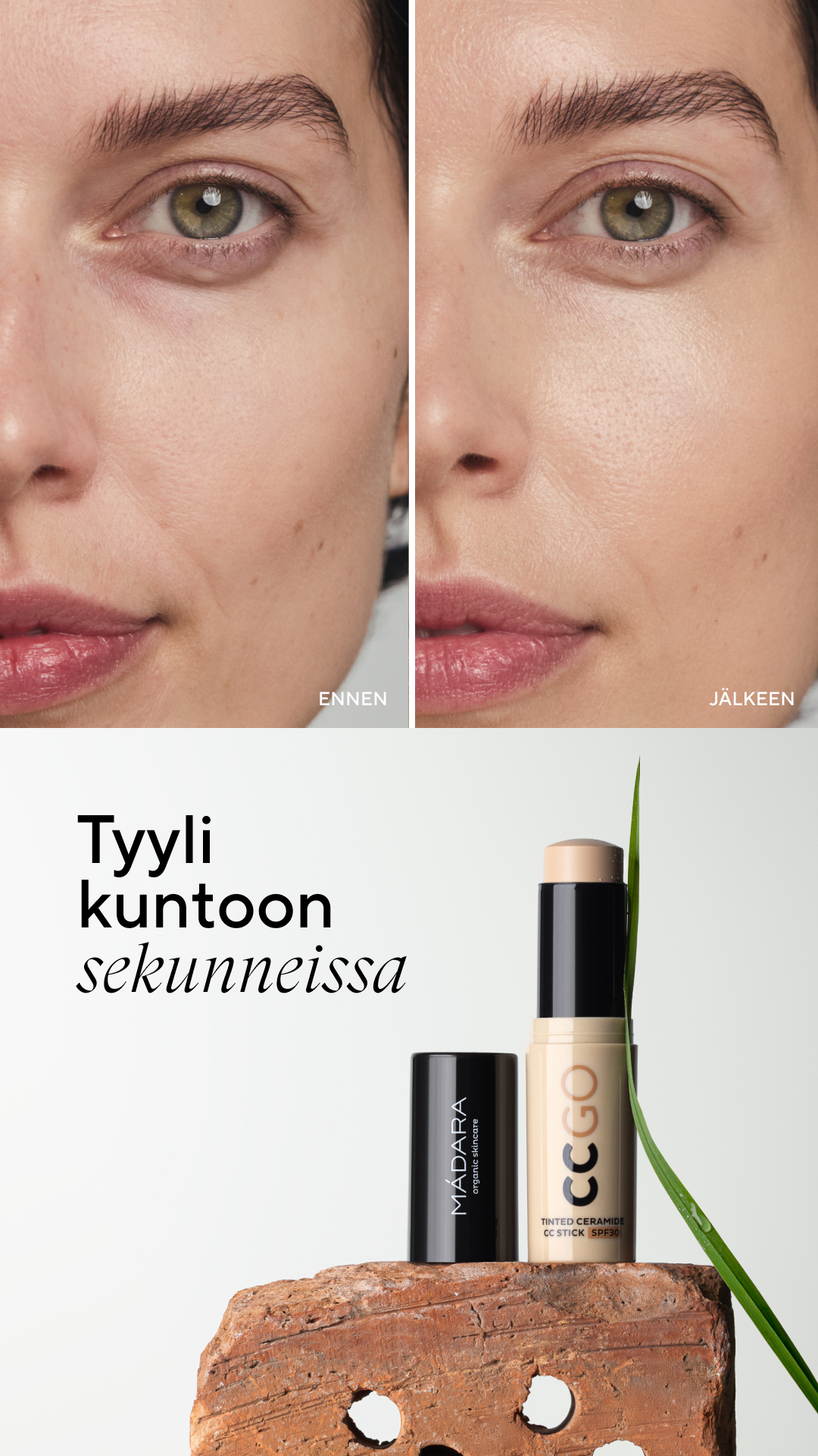 Mádara Organic Skincare Facebook ad
