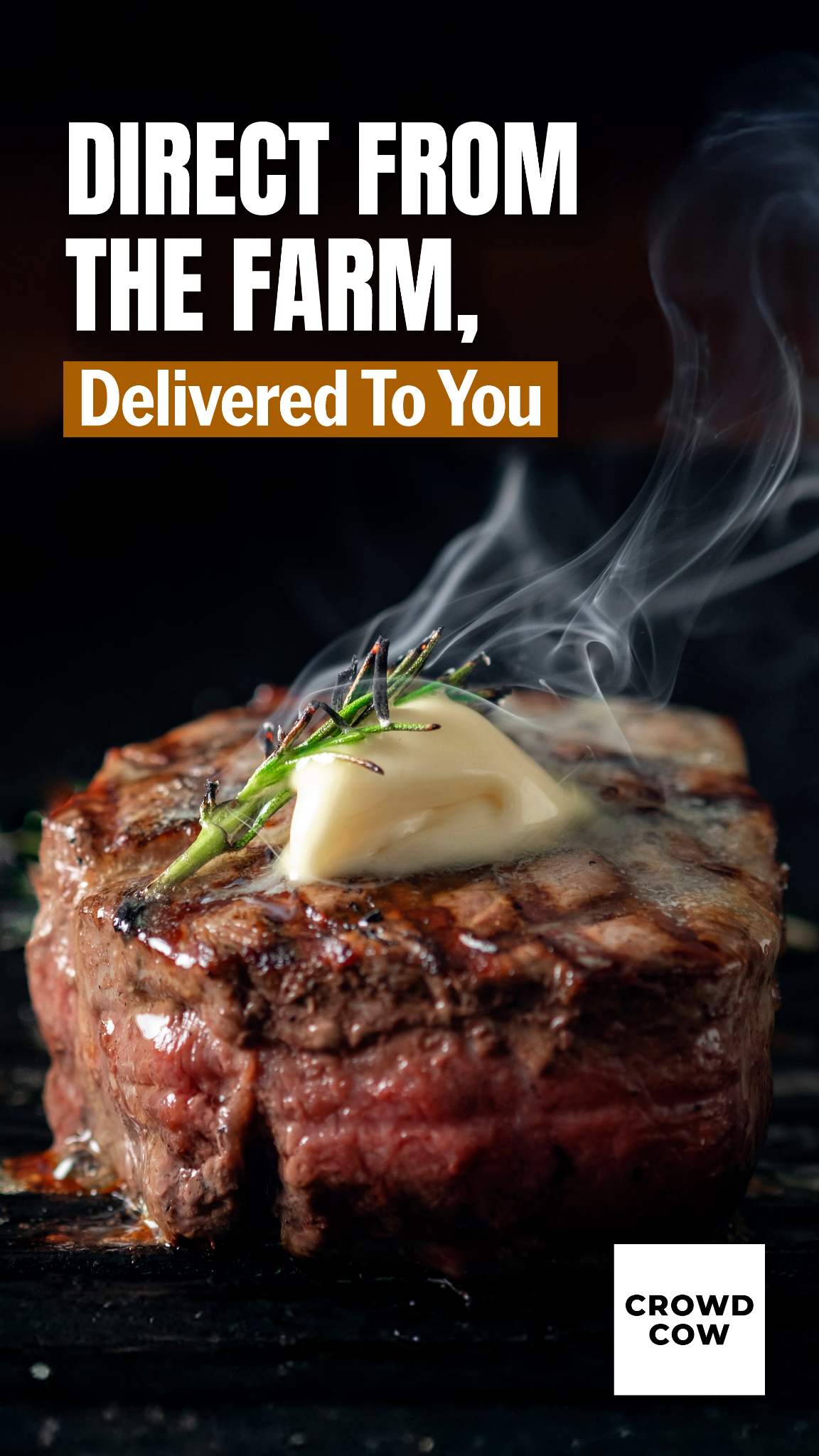 Crowd Cow Facebook ad