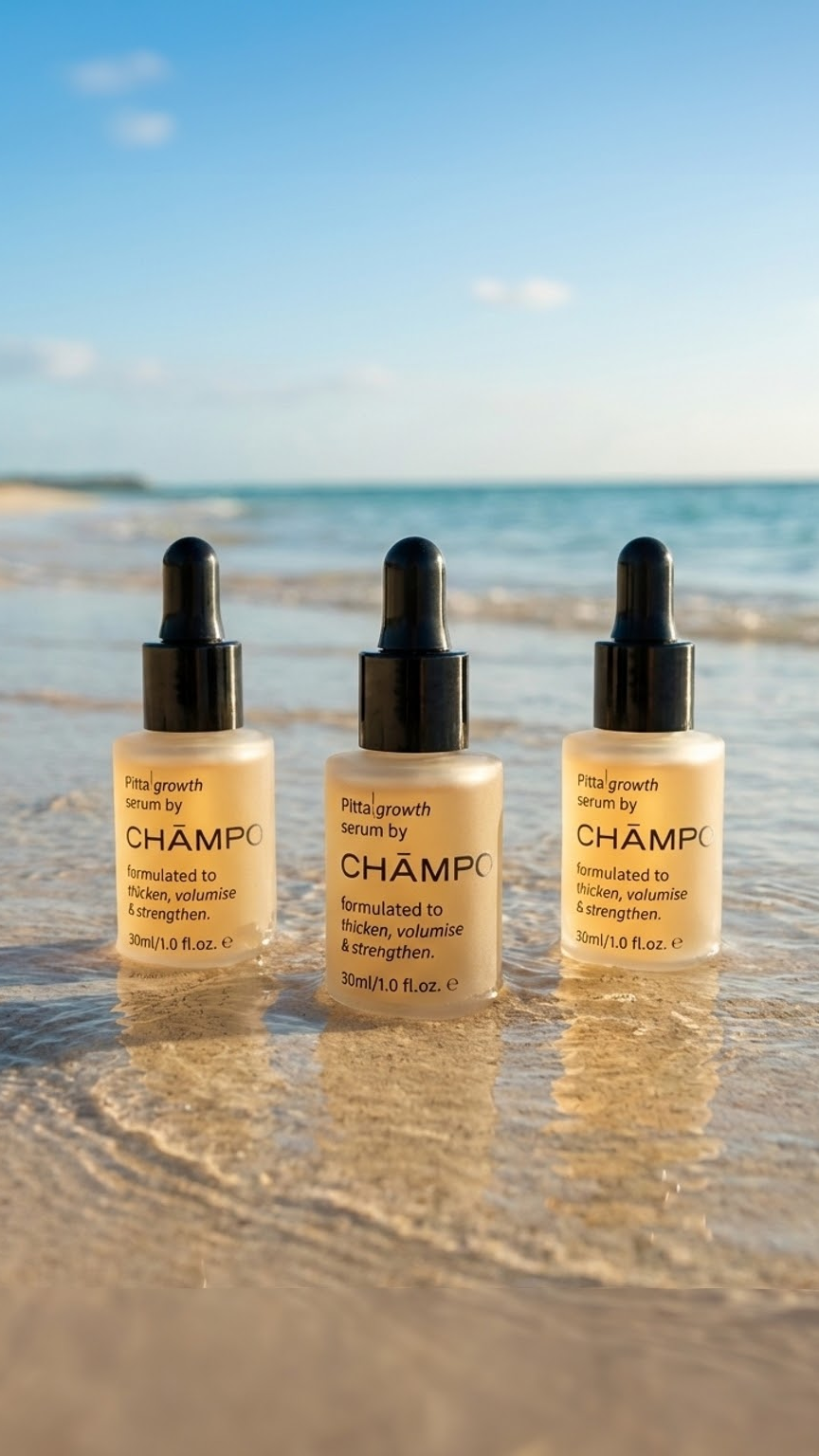 Chāmpo Haircare Facebook ad