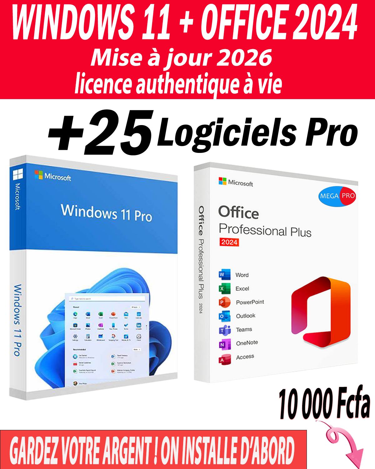 Mega Pro - Niamey Facebook ad: ๐ก๐ ๐ฃ๐๐ฌ๐๐ญ ๐ฅ๐๐๐ก ๐'๐๐ฉ๐๐ก๐๐!