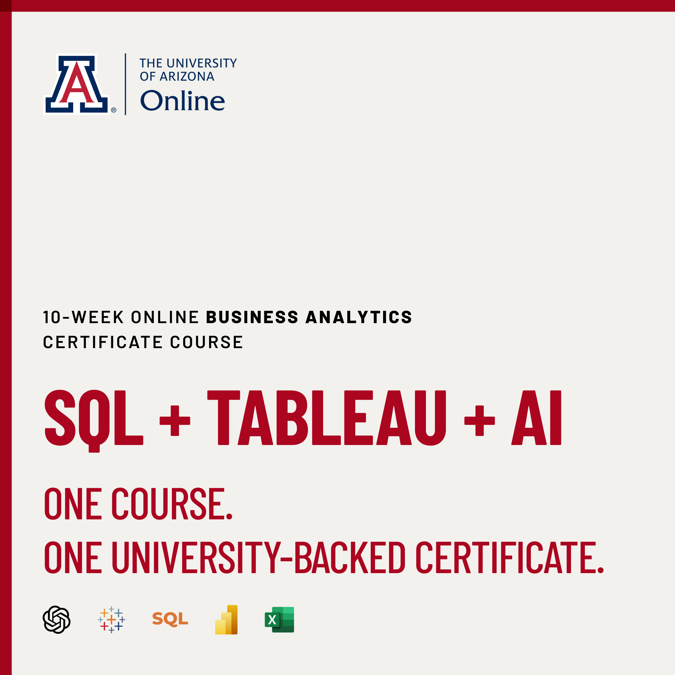 Arizona Online Professional Studies Facebook ad