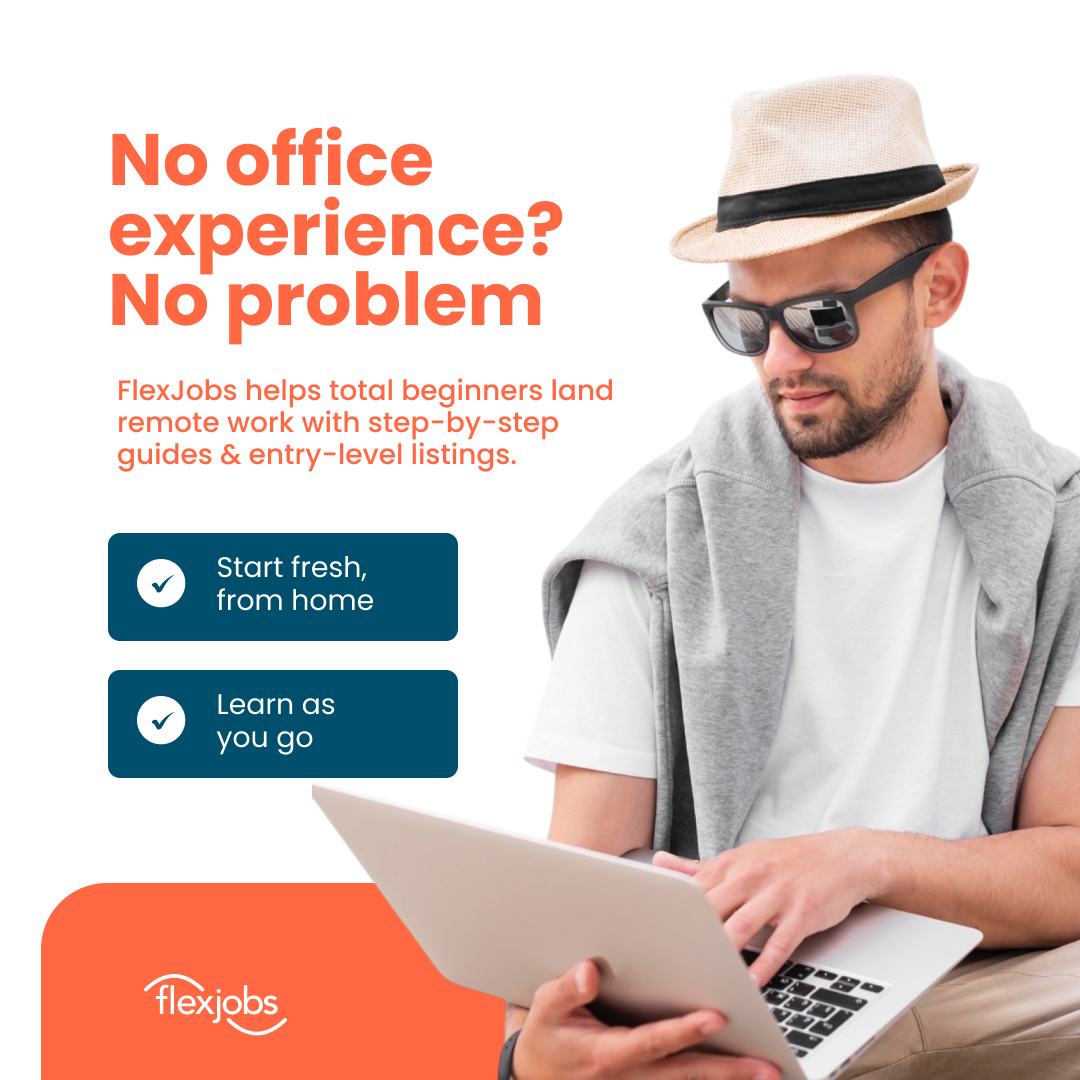 FlexJobs Facebook ad