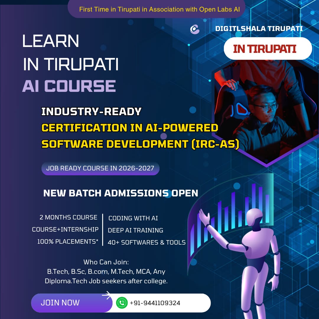 Digitalshala Tirupati Facebook ad