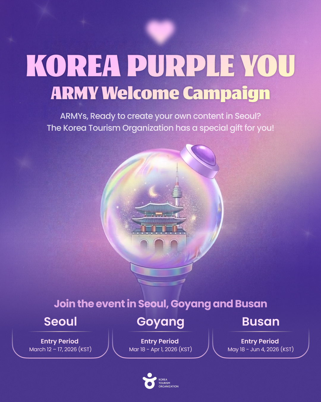 Korea National Tourism Organization Dubai Facebook ad