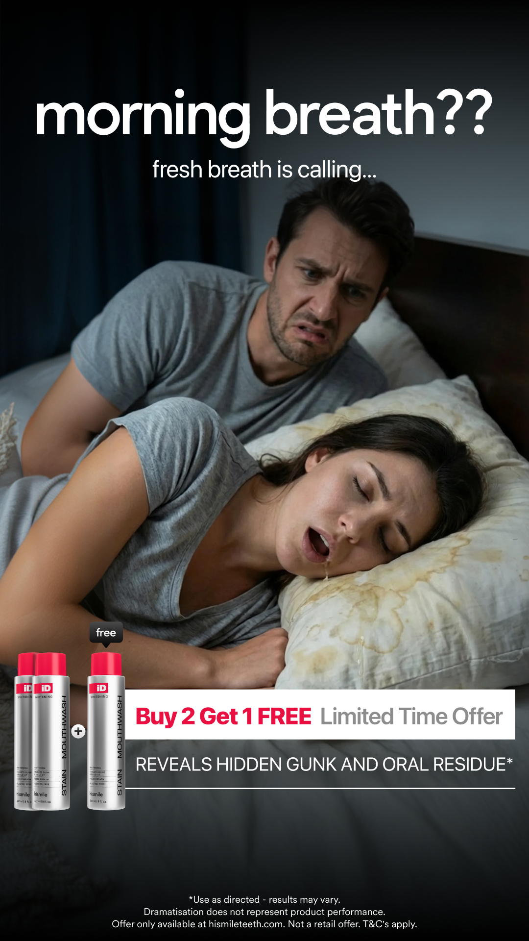 Hismile Facebook ad