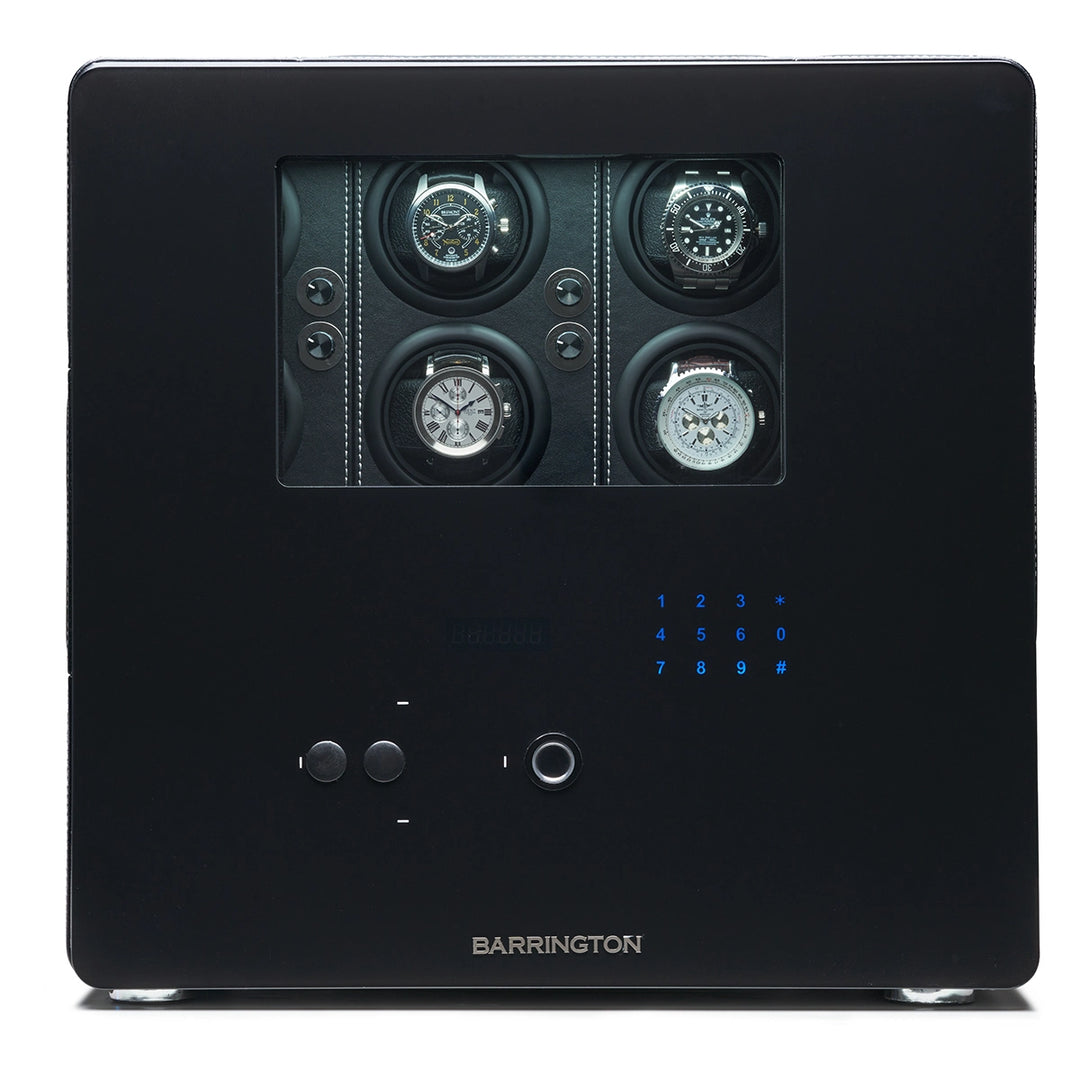 Barrington Watch Winders Facebook ad: No Stopping. No Resetting.