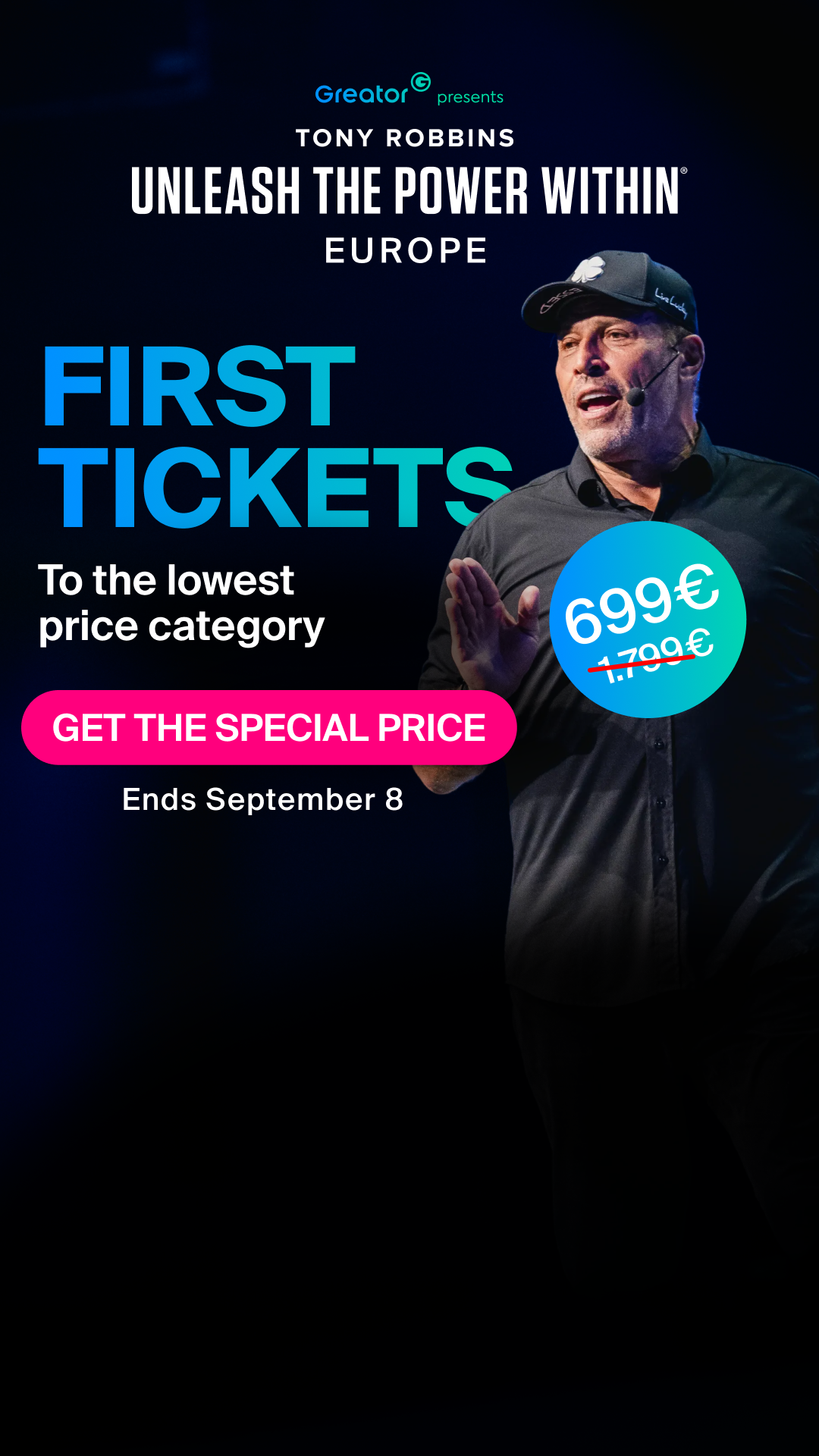 Greator Facebook ad