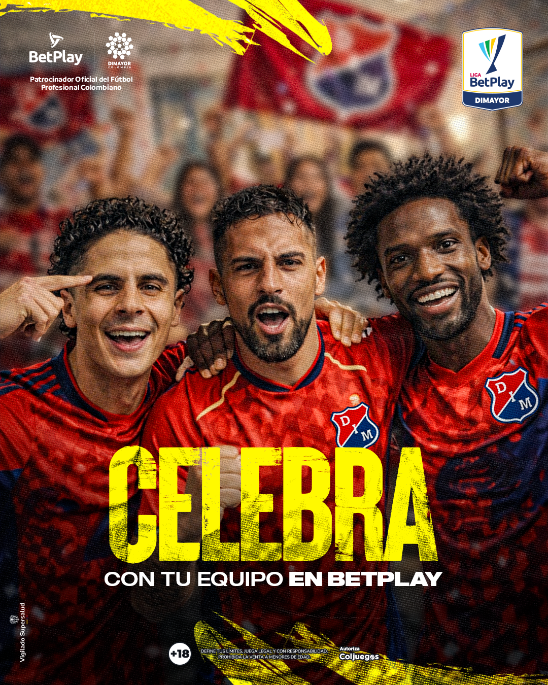 Liga BetPlay Dimayor Facebook ad: Registrate ahora