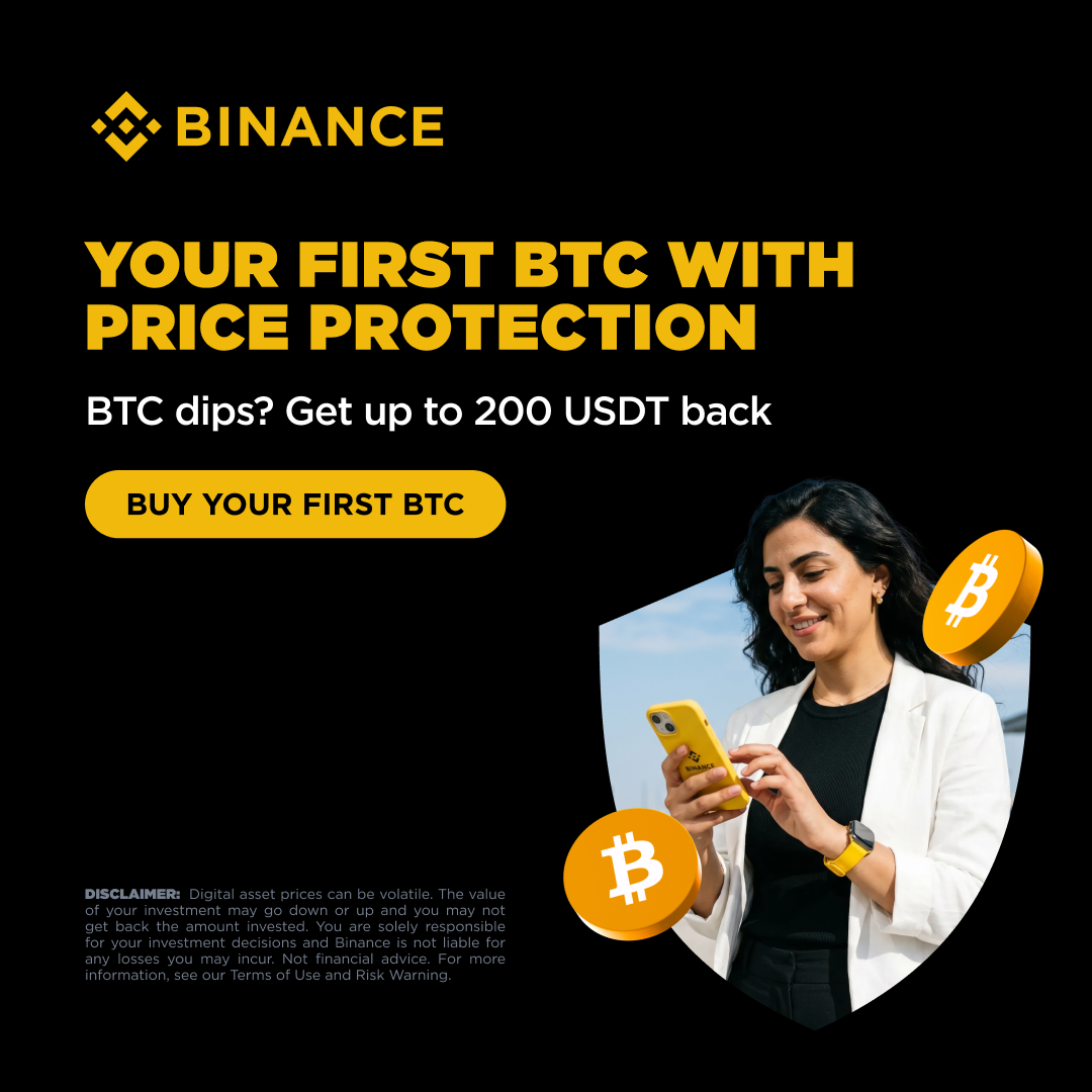 Binance Arabic Facebook ad