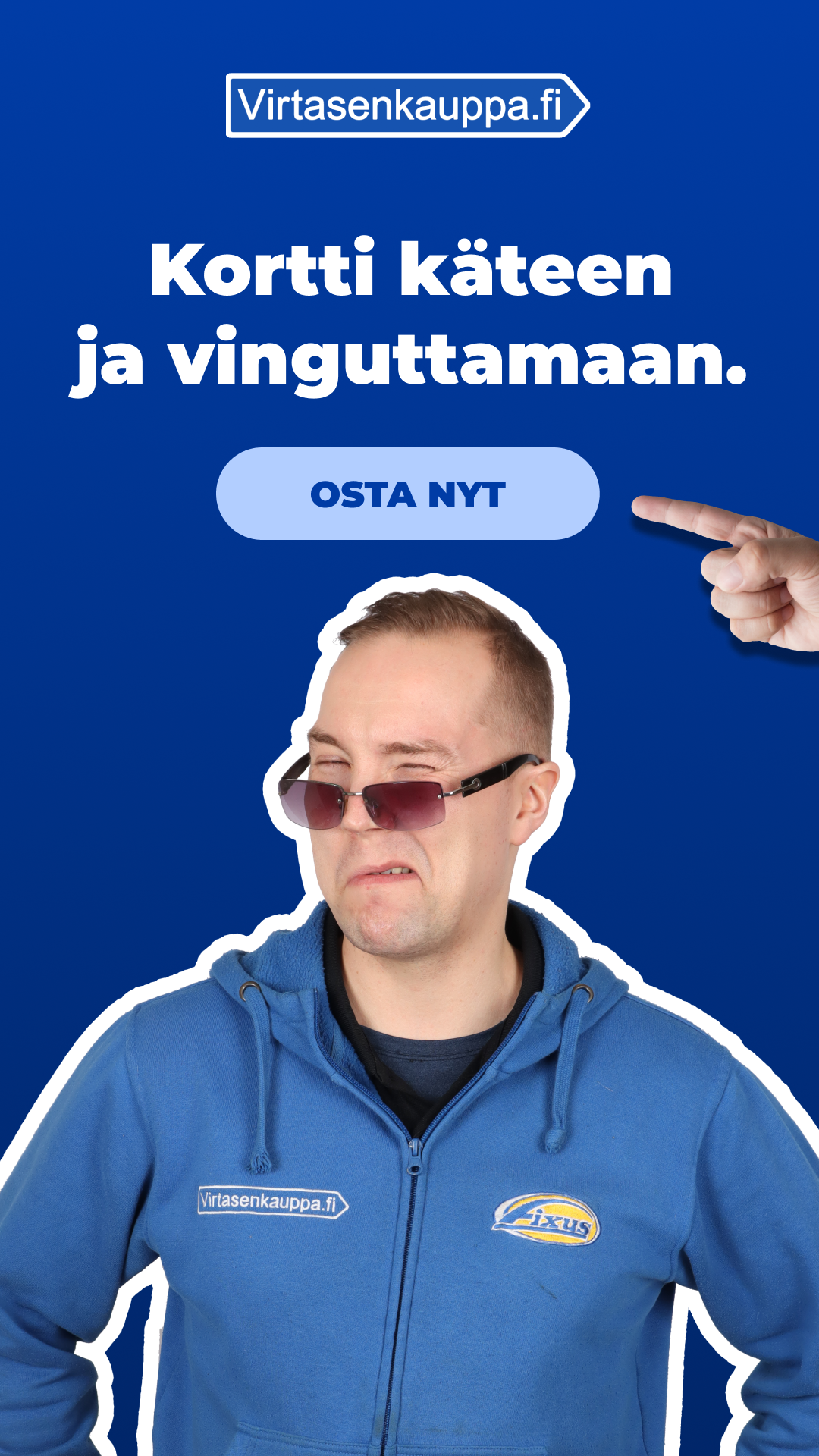 Virtasenkauppa.fi Facebook ad from Apr 16, 2026