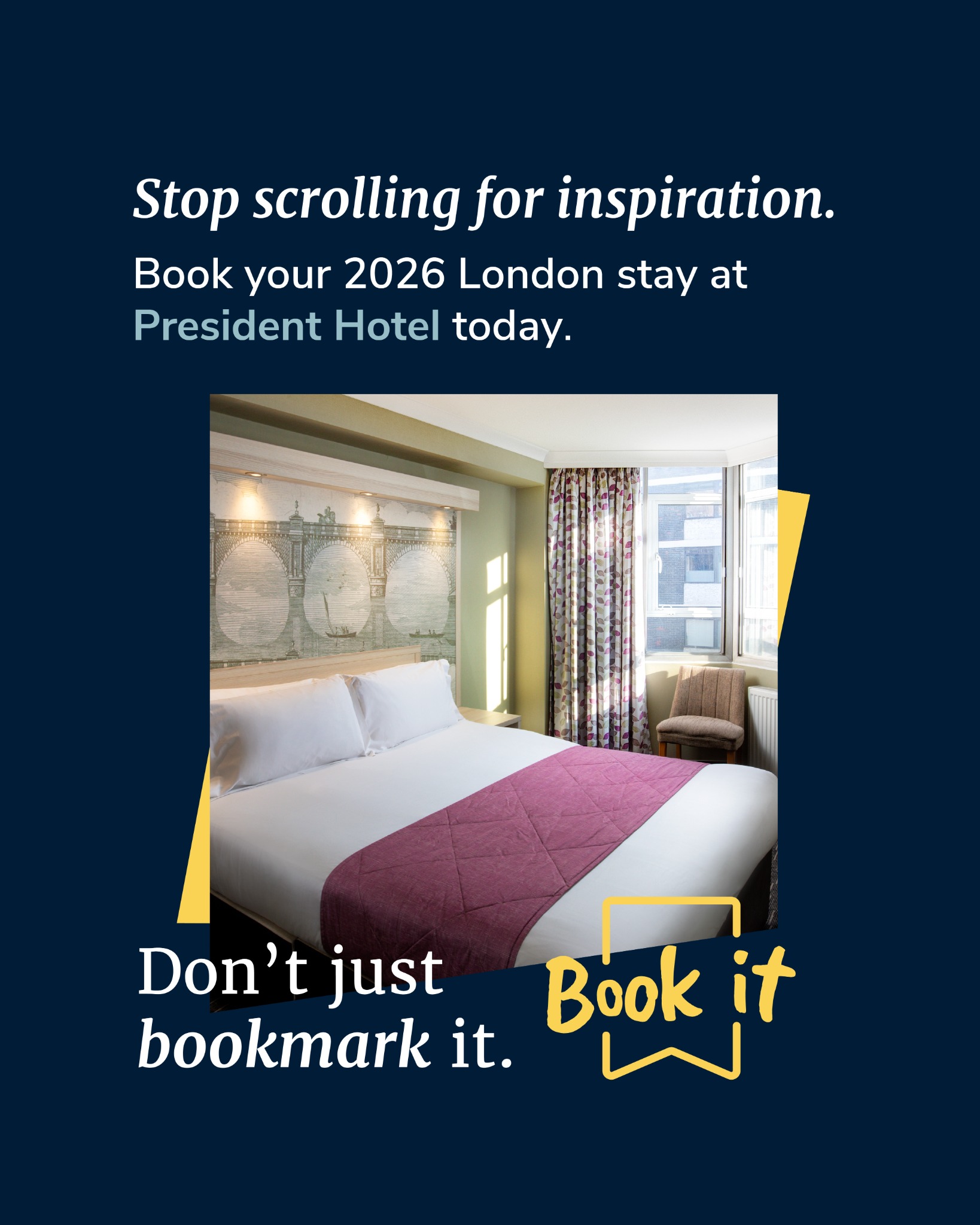 President Hotel Facebook ad from Jan 9, 2026