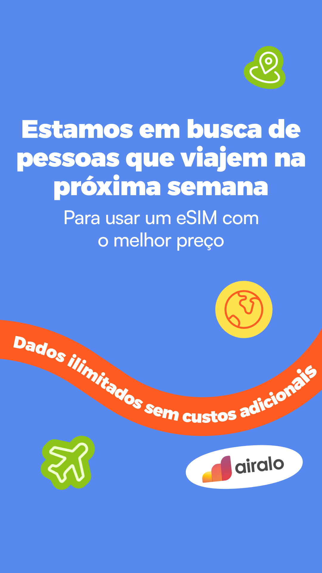 Airalo Global eSIM Store Facebook ad