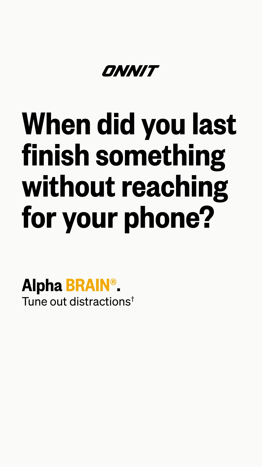 Onnit Facebook ad