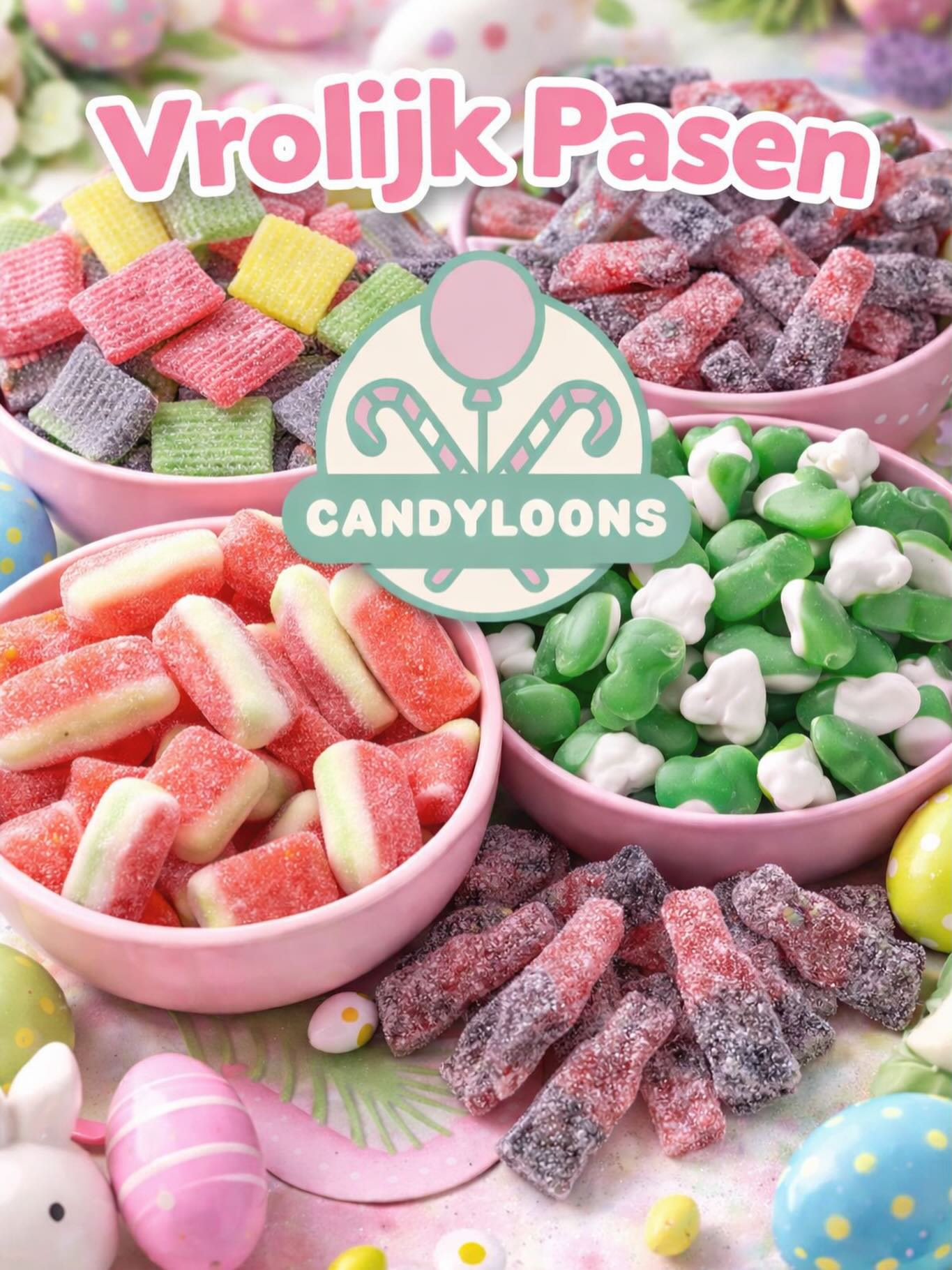candyloons Facebook ad: PASEN BIJ CANDYLOONS!