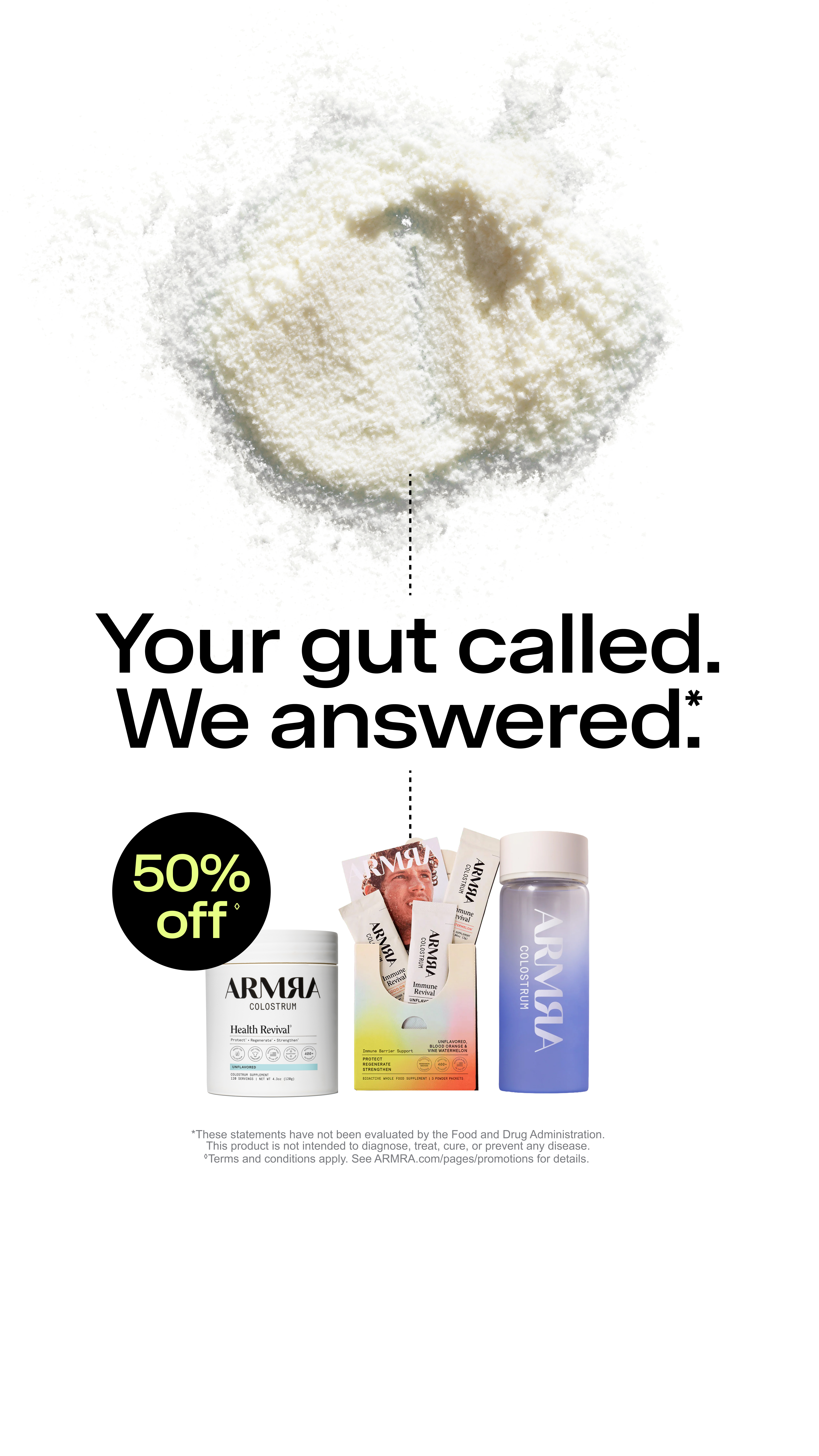 ARMRA Facebook ad