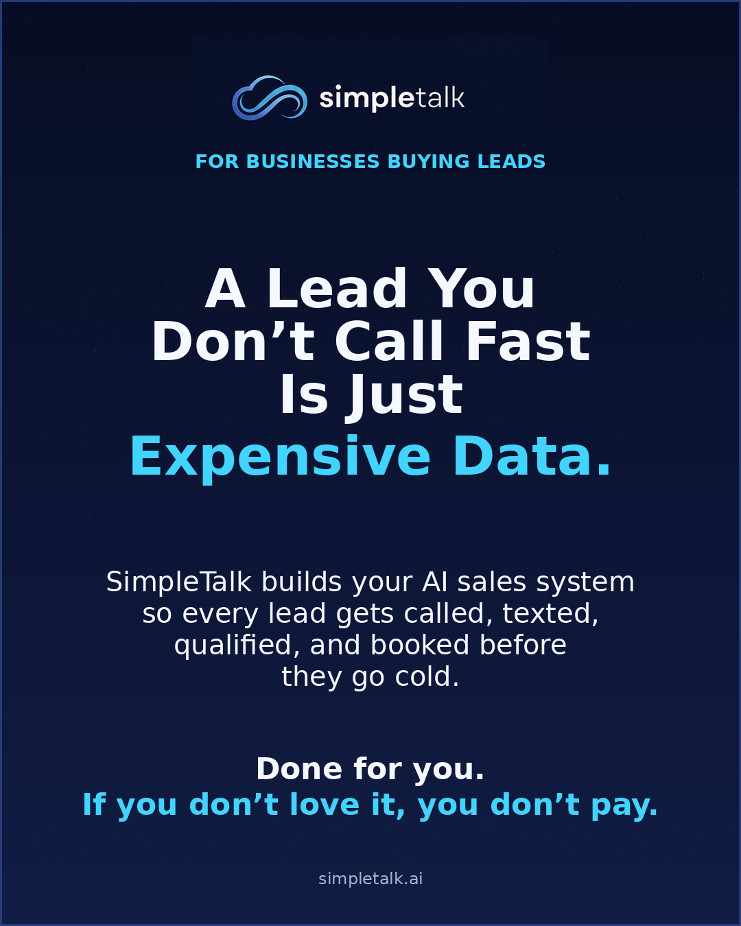 SimpleTalk Facebook ad