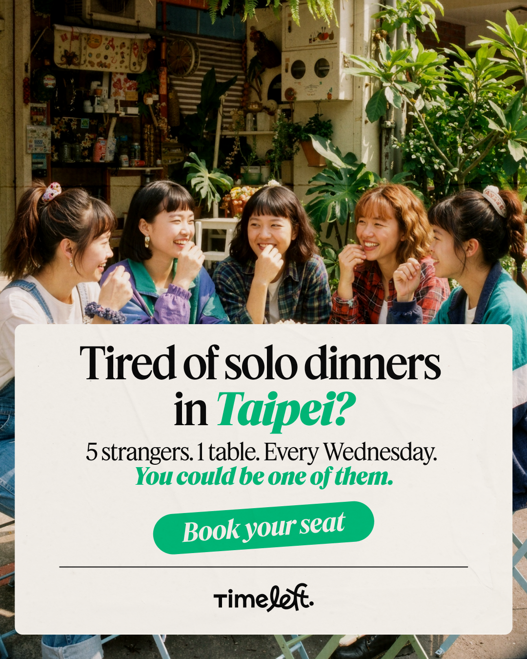 Timeleft Facebook ad