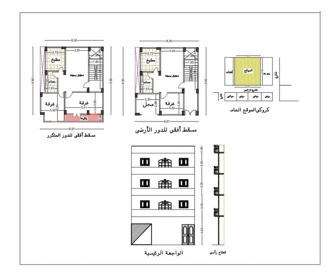 المهندس نصر أبو النصر للهندسة والمقاولات Facebook ad: ■ عندك قطعه ارض وعايز تقسمها معانا هتصمم…