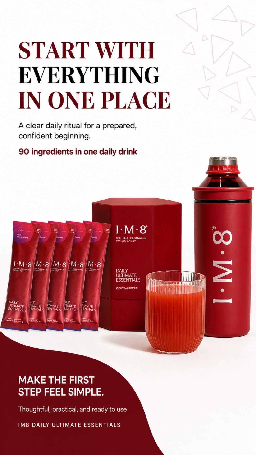 IM8 Health Facebook ad
