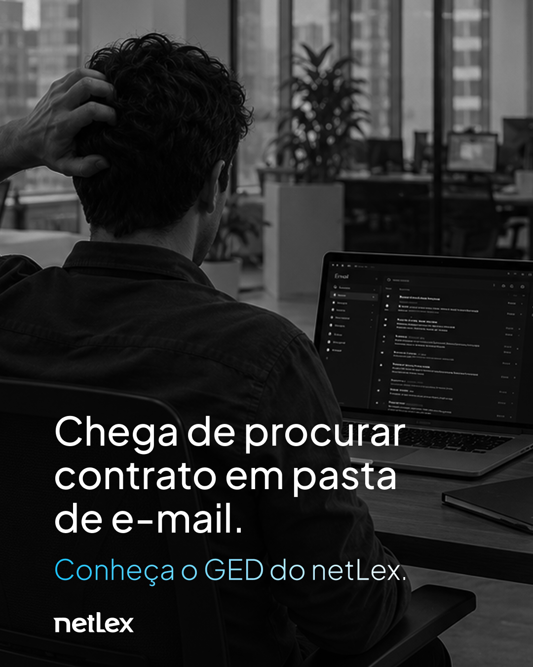netLex Facebook ad: Todos os seus documentos em um único lugar