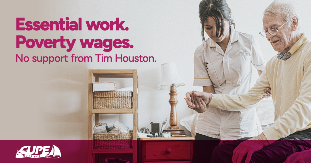 CUPE Nova Scotia Facebook ad
