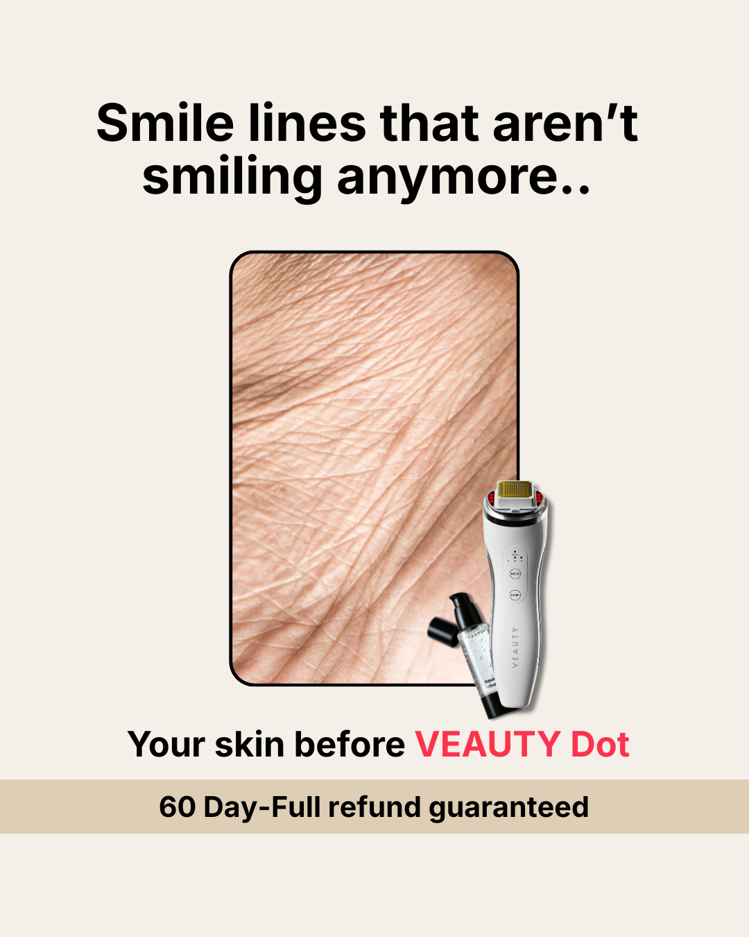 Veauty Facebook ad