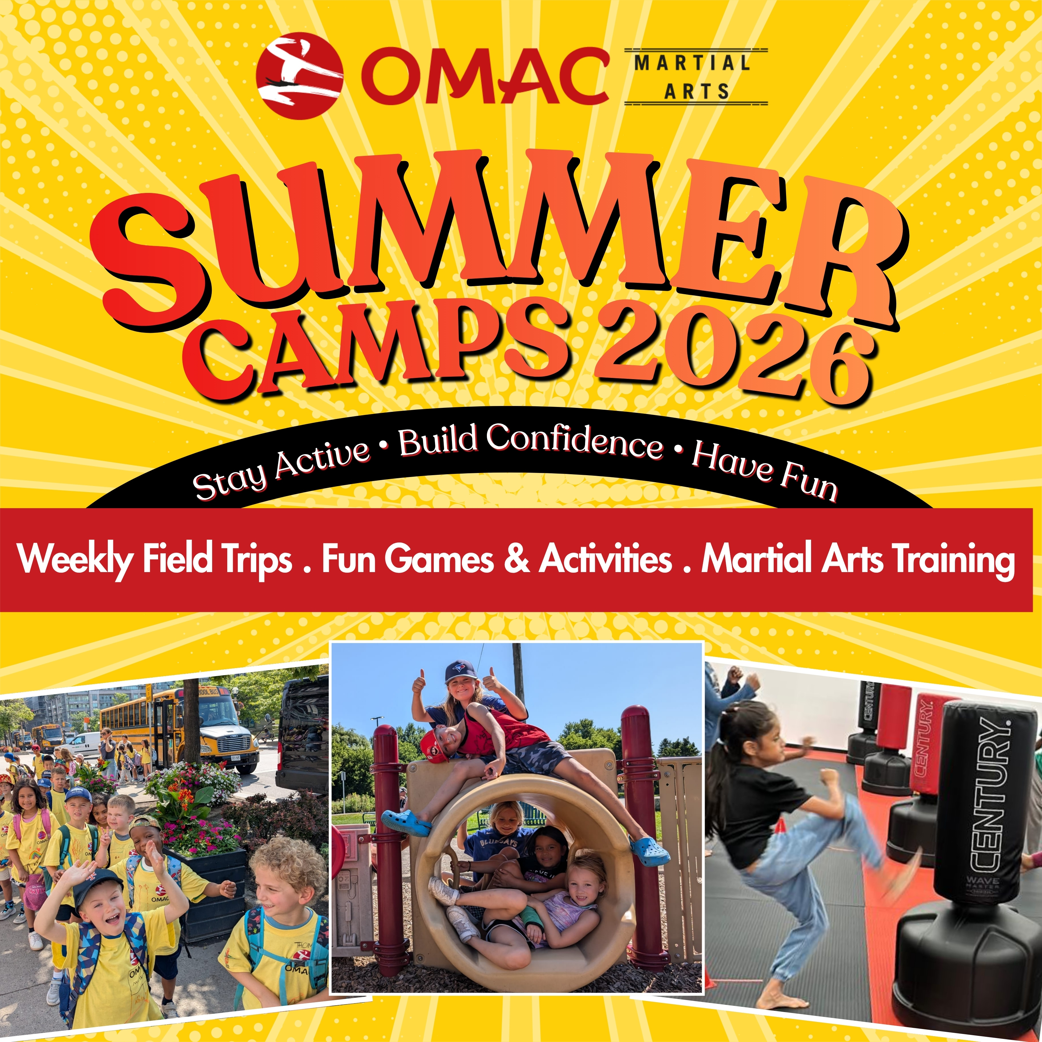 OMAC Martial Arts, Whitby Facebook ad