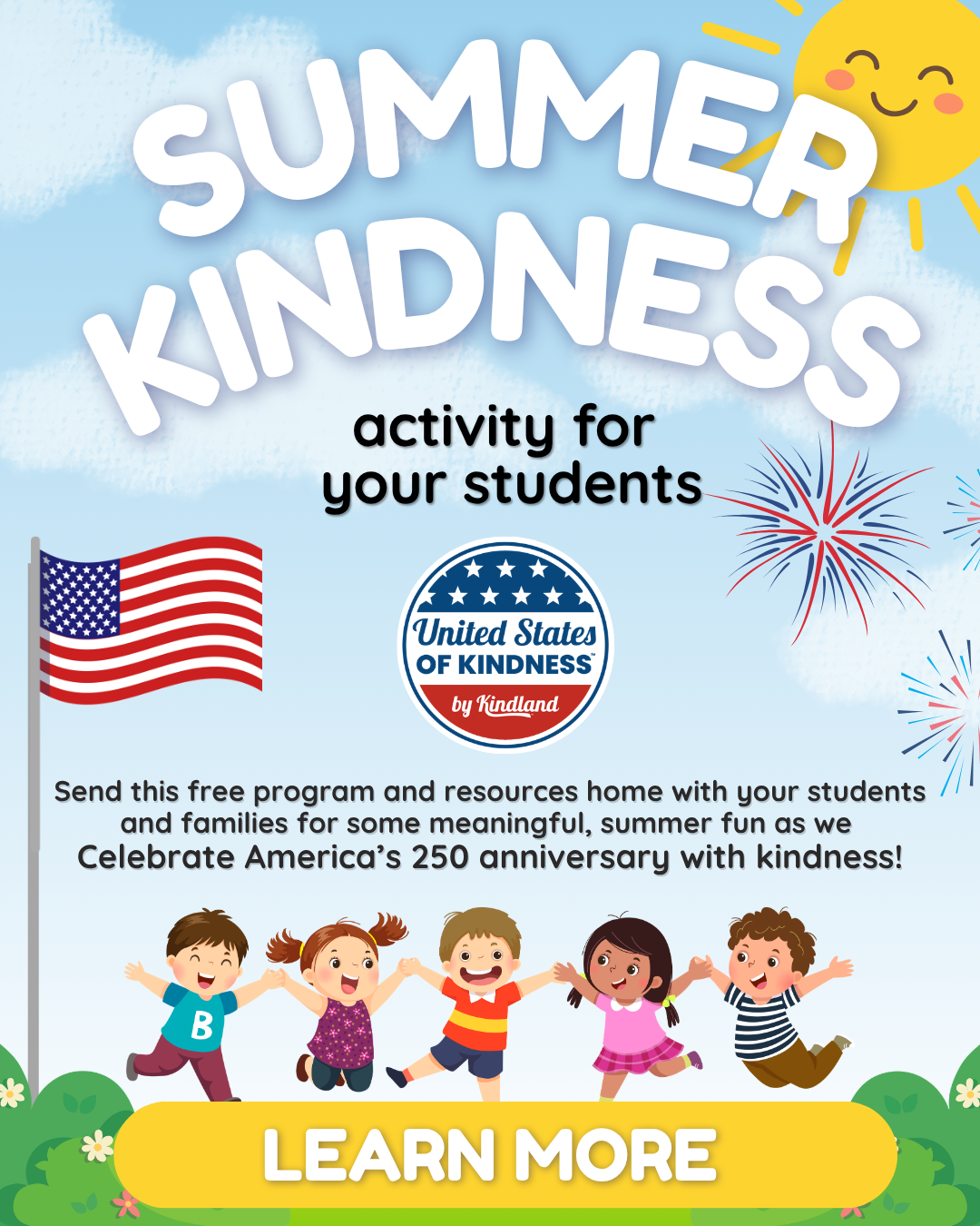 USofKindness Facebook ad from May 6, 2026