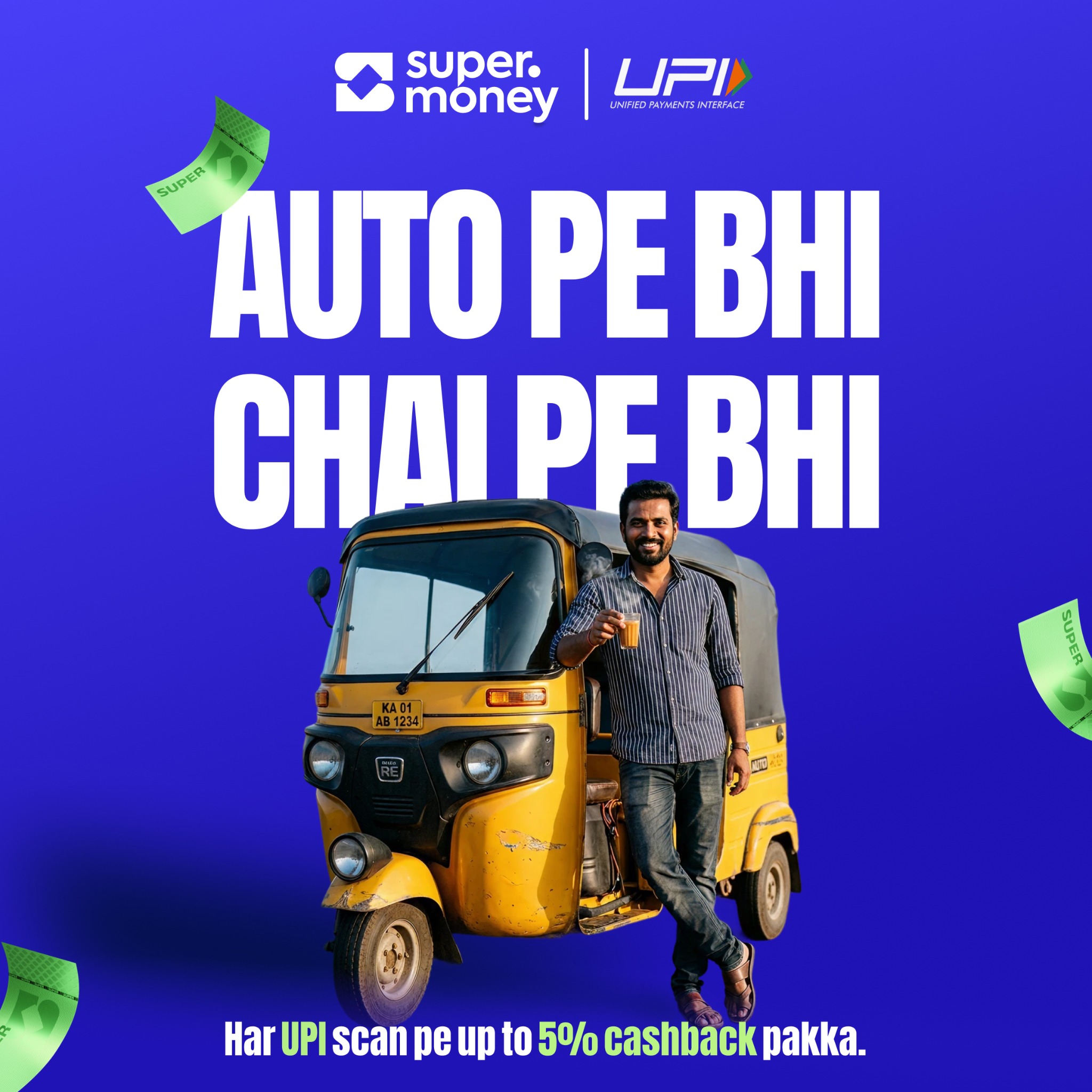 Super.money Facebook ad