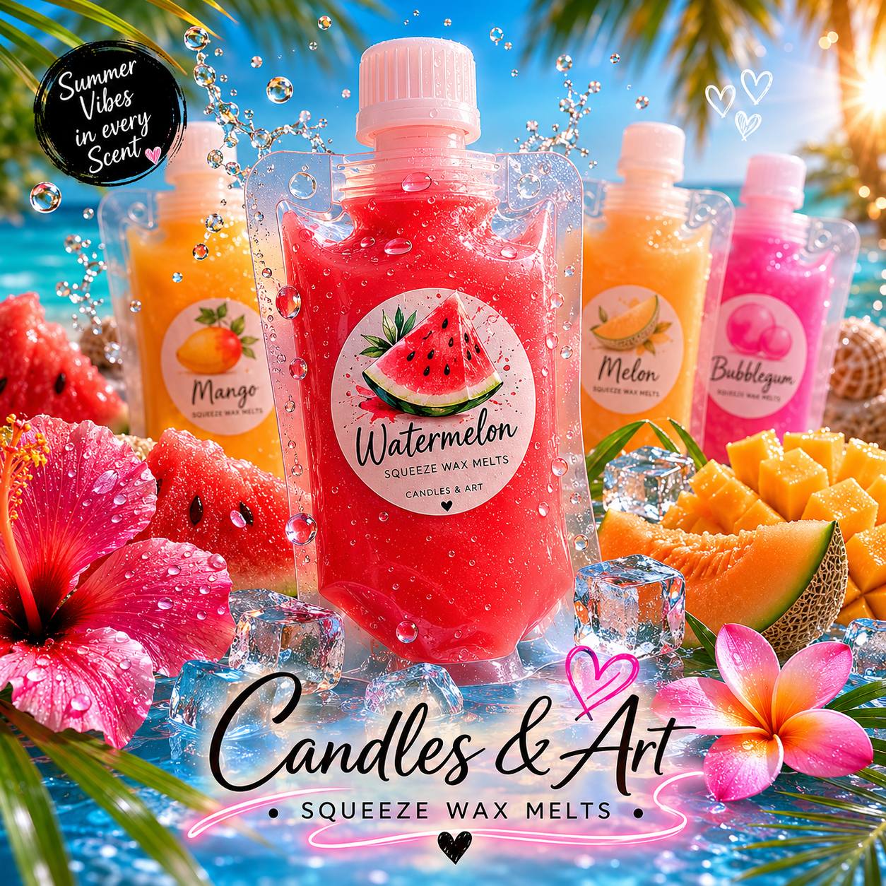 Candlesand Arts Facebook ad: Το καλοκαίρι απέκτησε άρωμα!