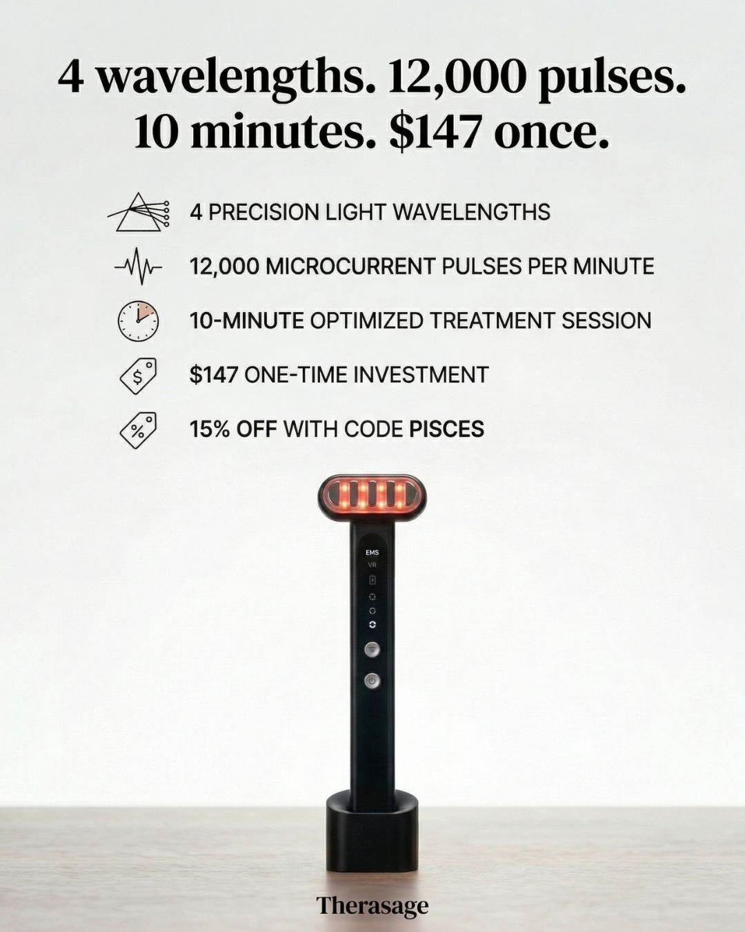 Therasage Facebook ad