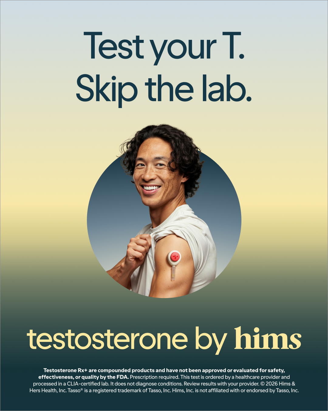 hims Facebook ad: Get Started Today