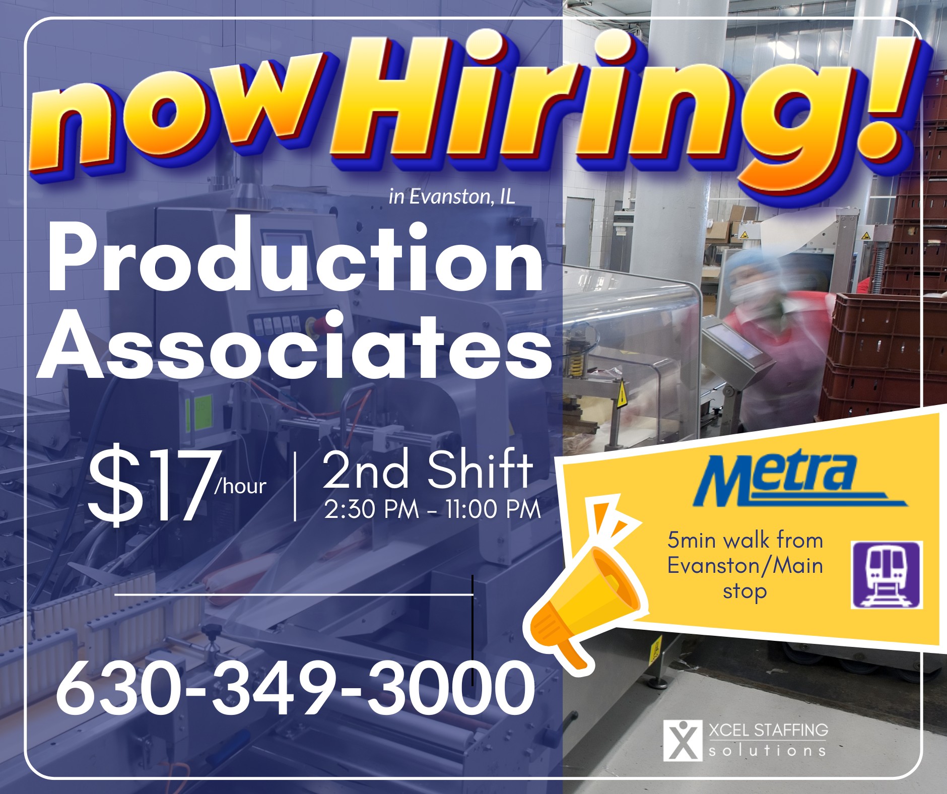 Xcel Staffing Solutions - Addison Facebook ad