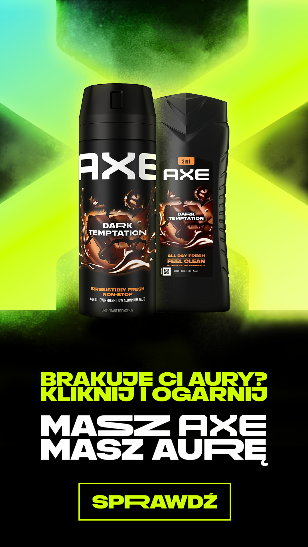 AXE PL Facebook ad
