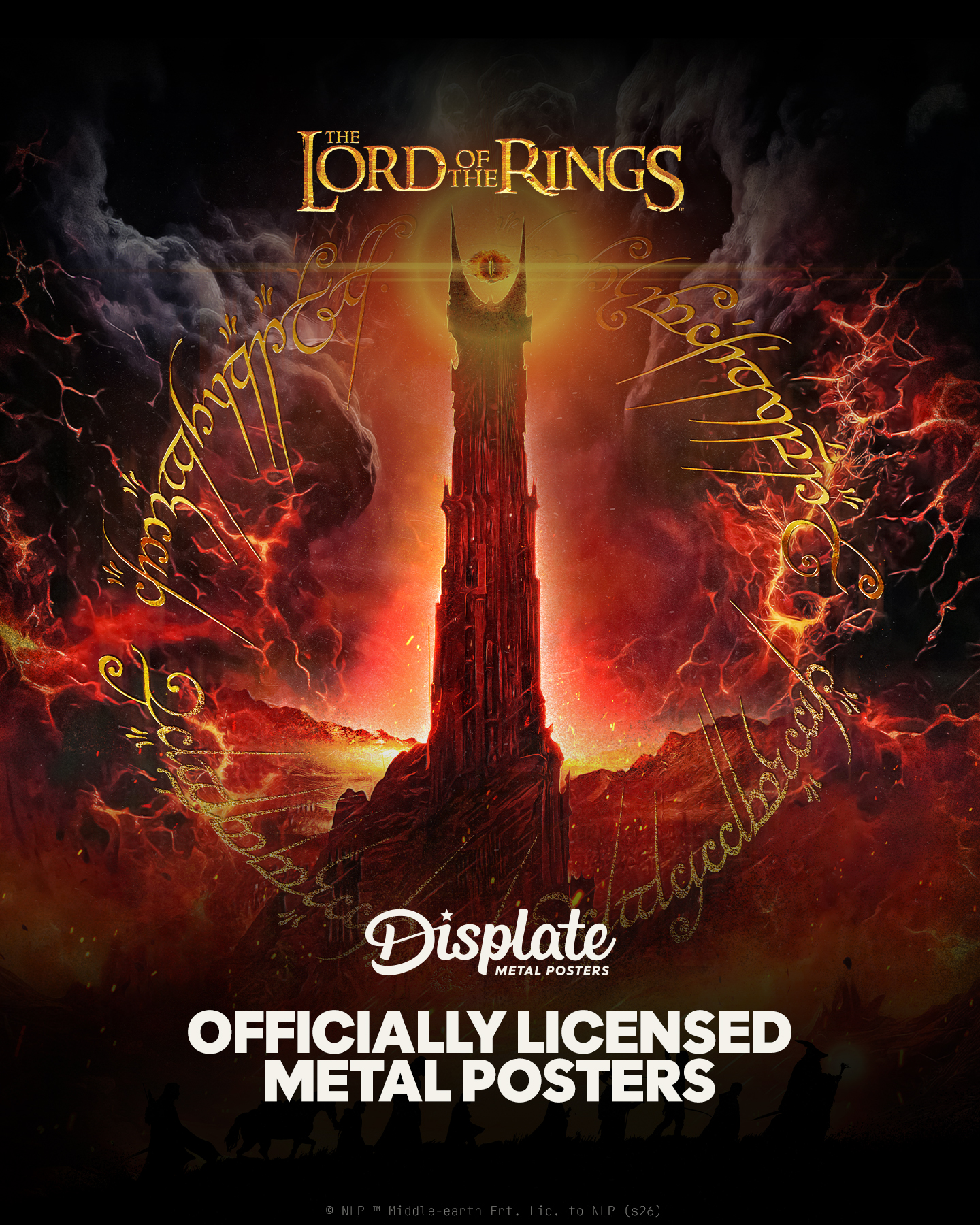 Displate Facebook ad: Metal Posters