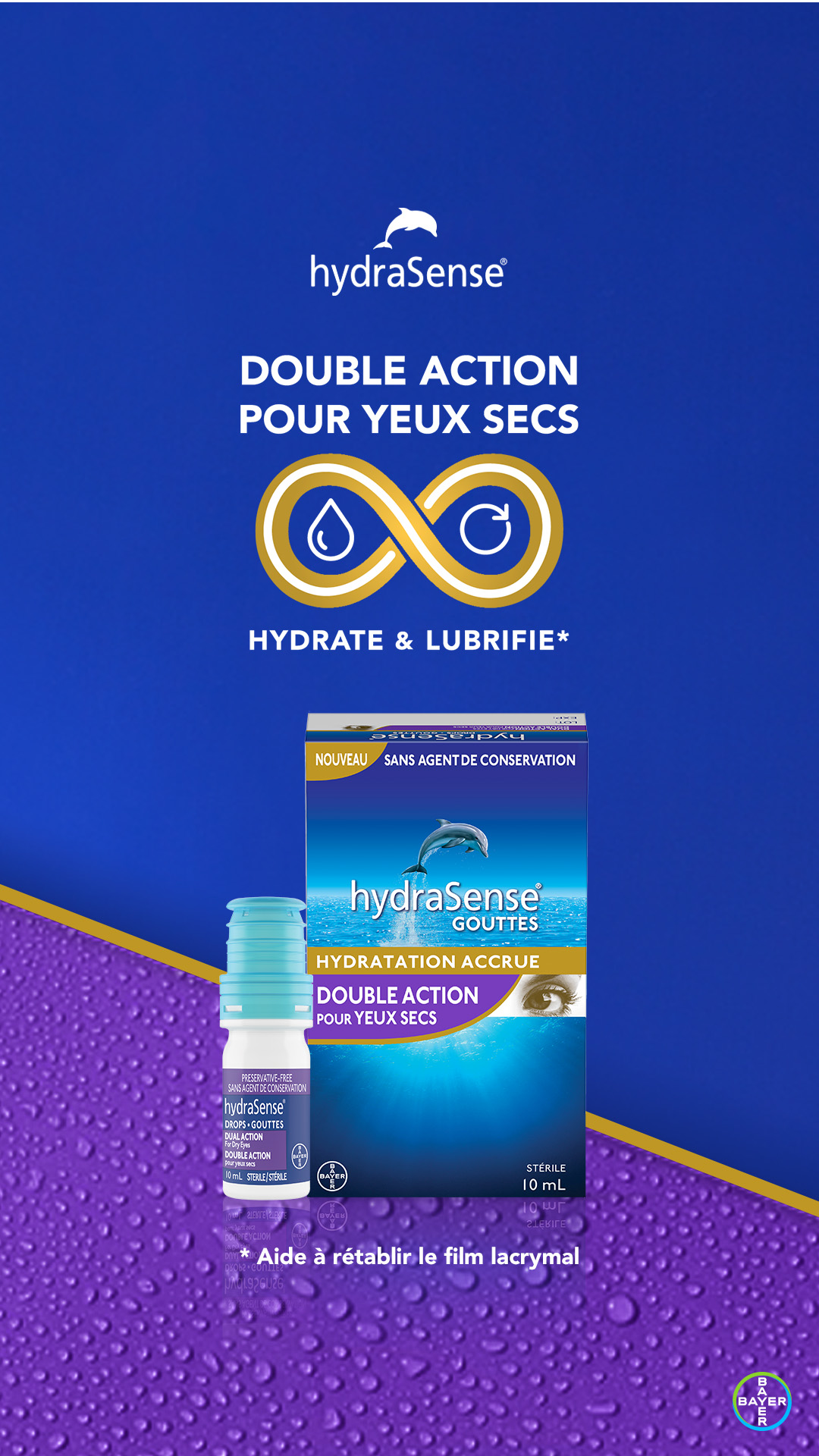 hydraSense® Facebook ad