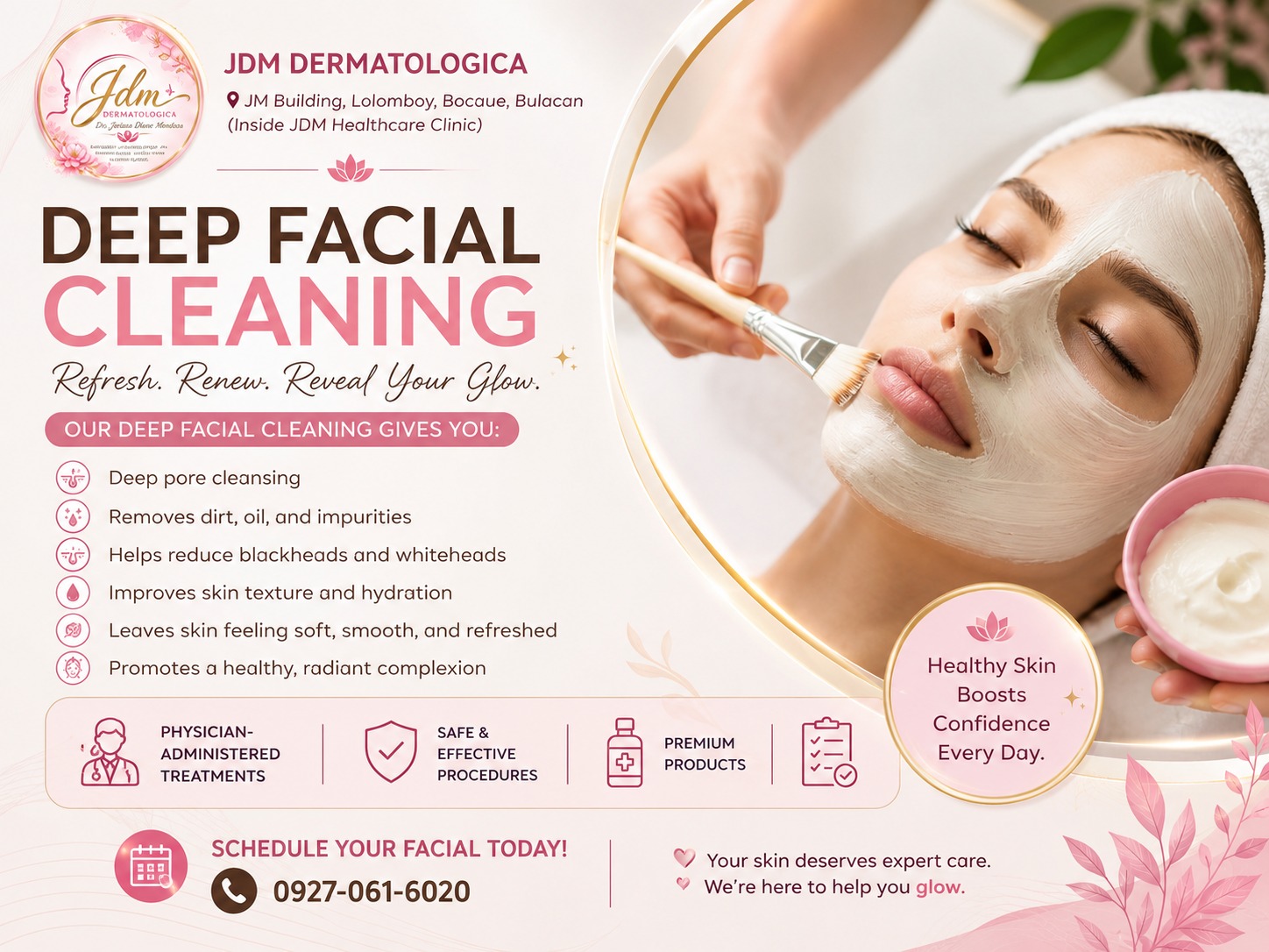 JDM Dermatologica Facebook ad from Jul 17, 2026
