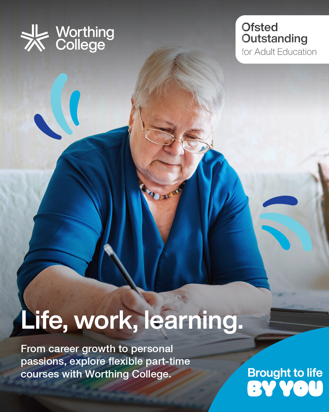 Worthing College Facebook ad: From creative pursuits to career progression, discover…
