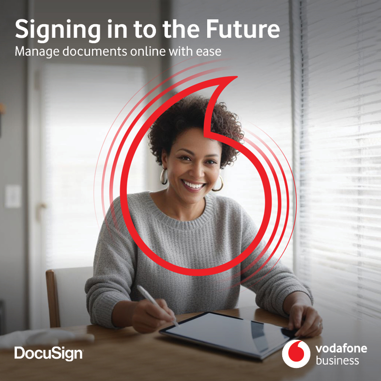 Vodafone Business Fiji Facebook ad