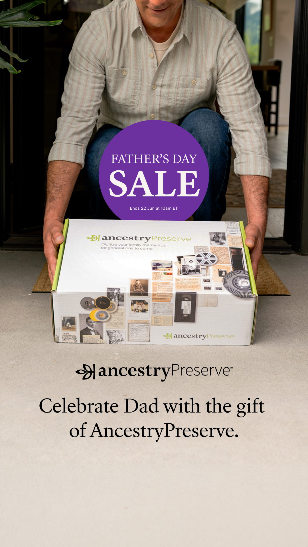 Ancestry Facebook ad