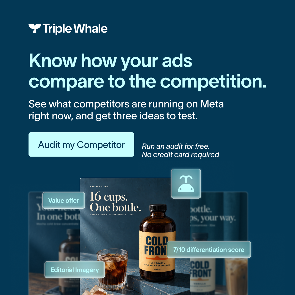 Triple Whale Facebook ad