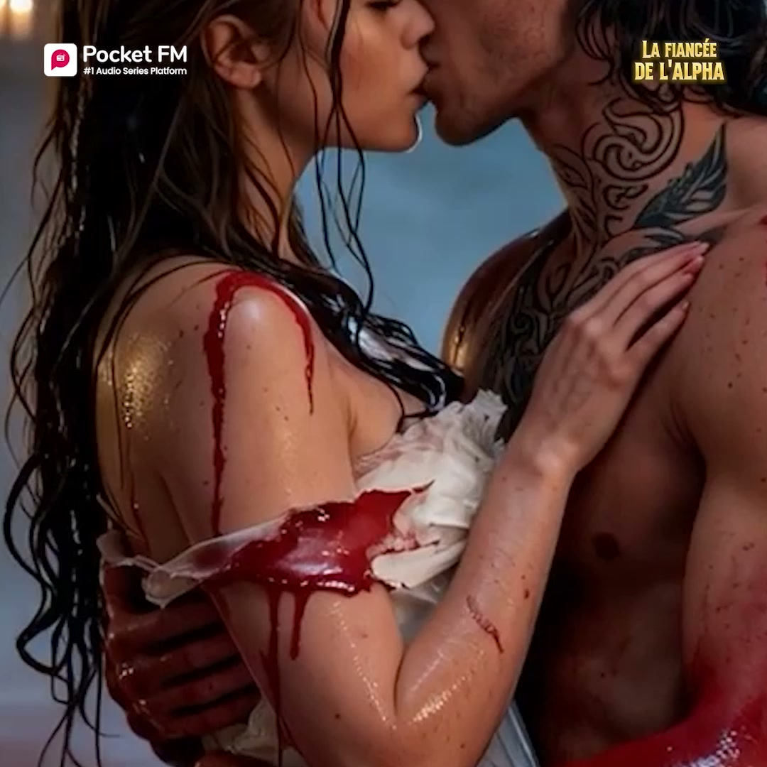 Pocket FM Stories Facebook ad: Écoutez La Fiancee De l'Alpha maintenant