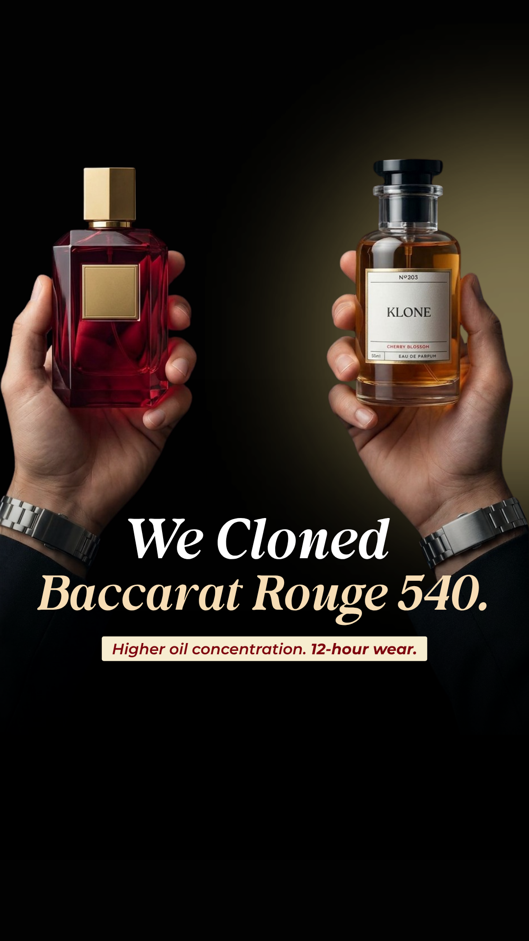 Klone Scents Facebook ad
