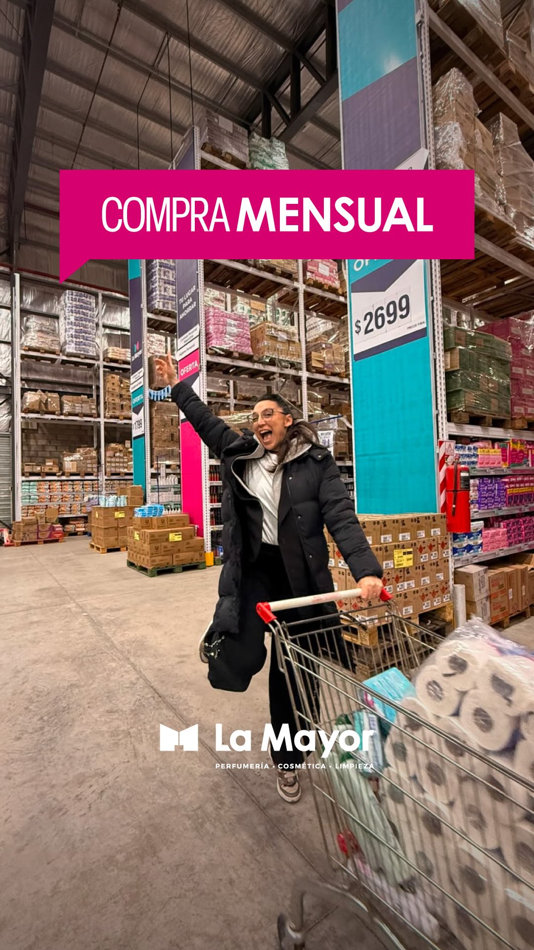 La Mayor Facebook ad: ¿Fin de mes y necesitas restockearte?