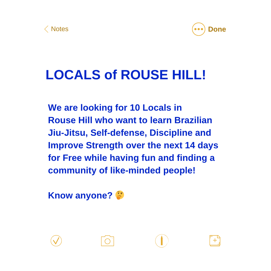 Alpha Jiu-Jitsu Academy Rouse Hill Facebook ad