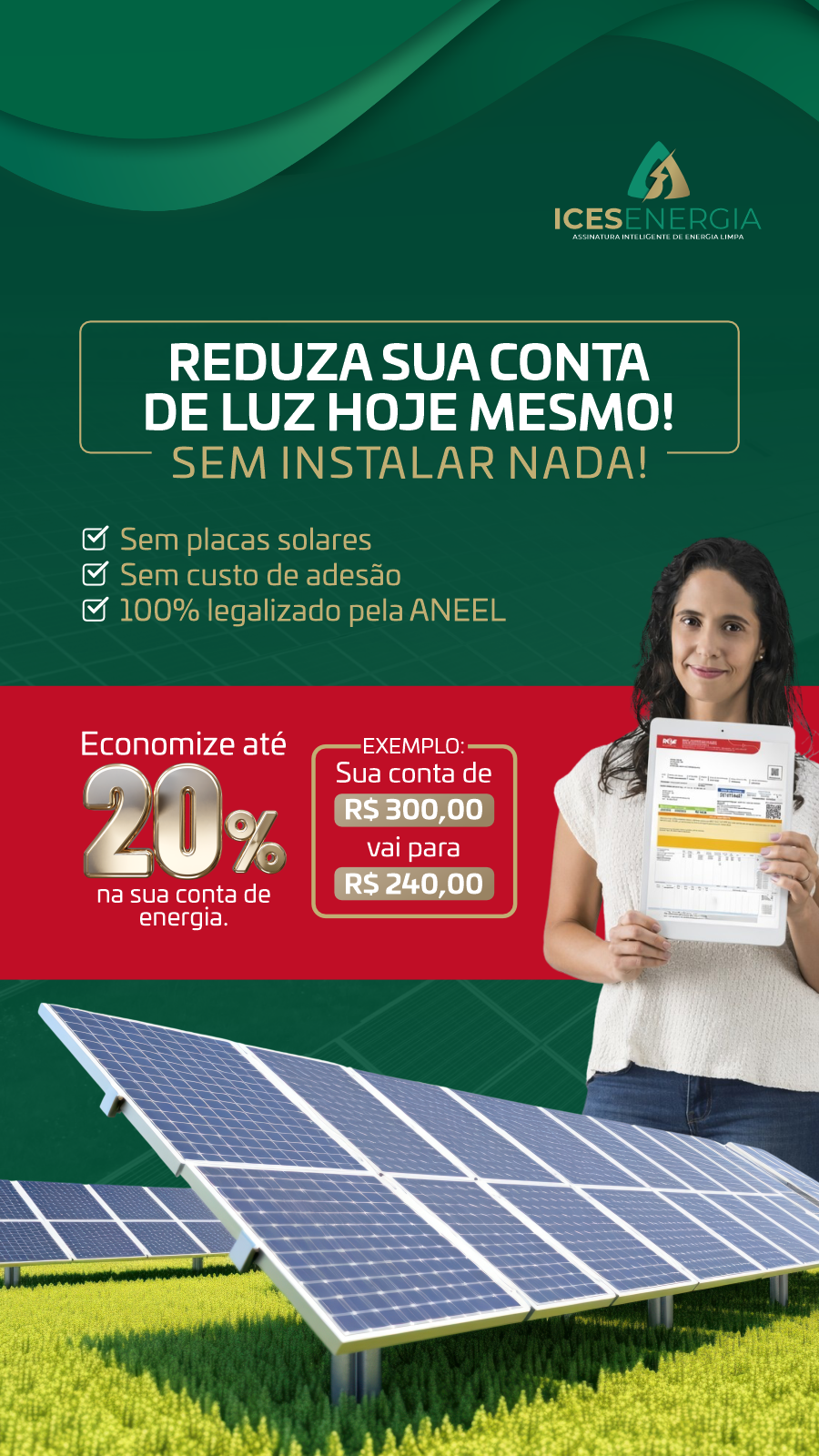ICES Energia Facebook ad from Jan 13, 2026