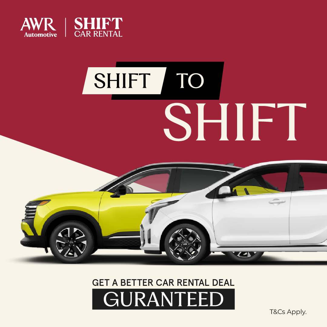 Shift Car Rental Facebook ad: Get a Better Rental Deal