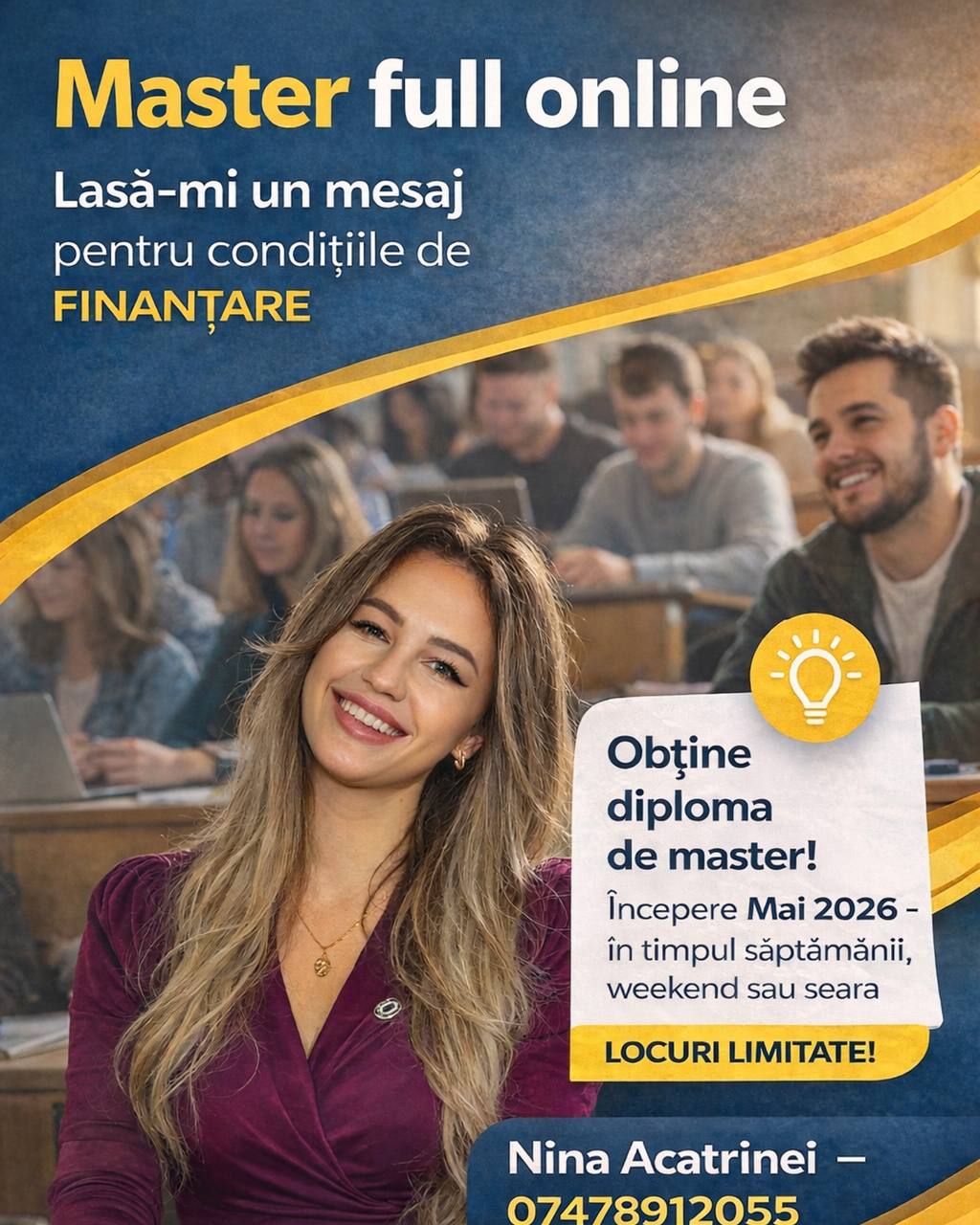 Studii in Marea Britanie Facebook ad