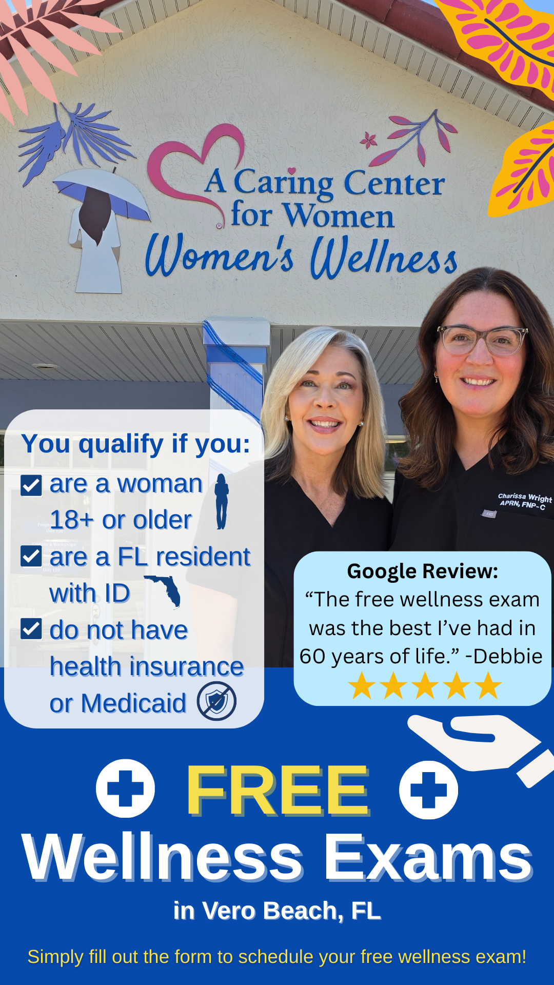 A Caring Center for Women Facebook ad from Dec 11, 2025
